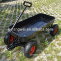 small solid rubber garden cart wagon